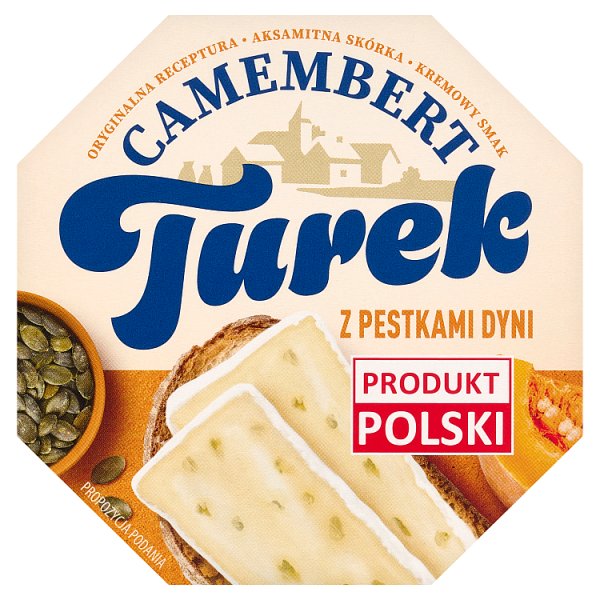 Turek Camembert z pestkami dyni 120 g