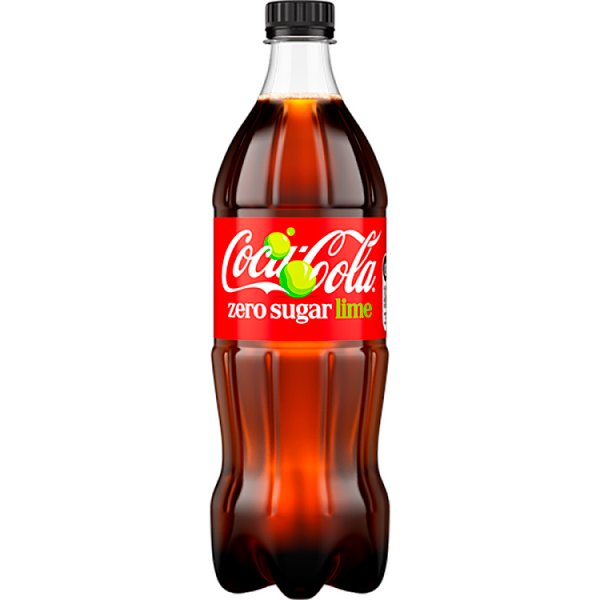 Napój gaz Coca-Cola zero lime do ceny doliczana jest kaucja 50 gr 