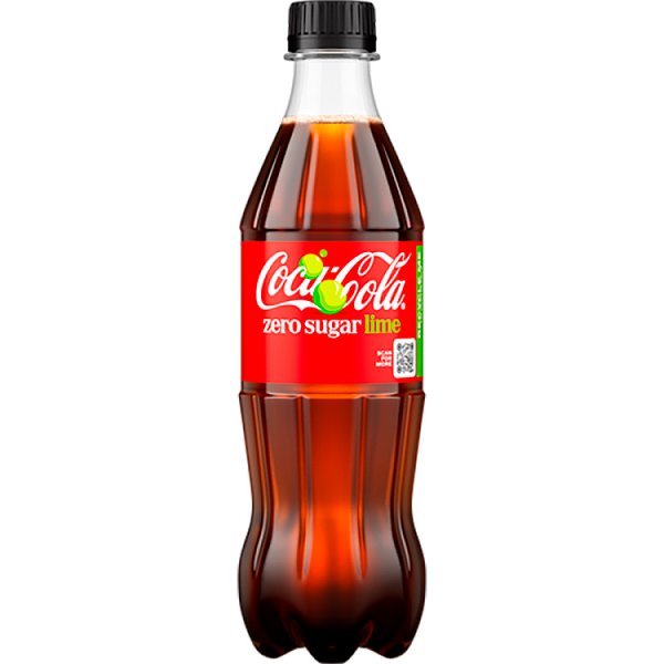 Napój gaz Coca-Cola zero lime doliczana jest kaucja 50 gr 