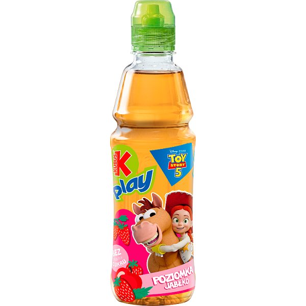 Napój niegazowany Kubuś Play jabłko-poziomka + 0,50 zł kaucji 