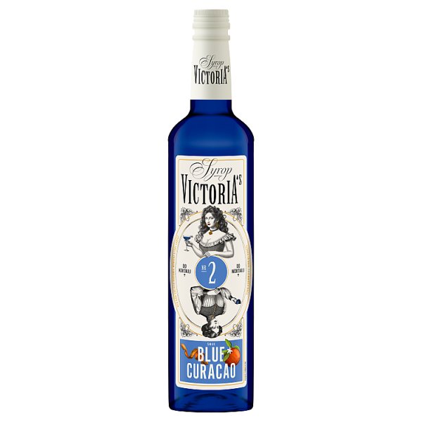 Victoria's Syrop smak blue curacao 490 ml