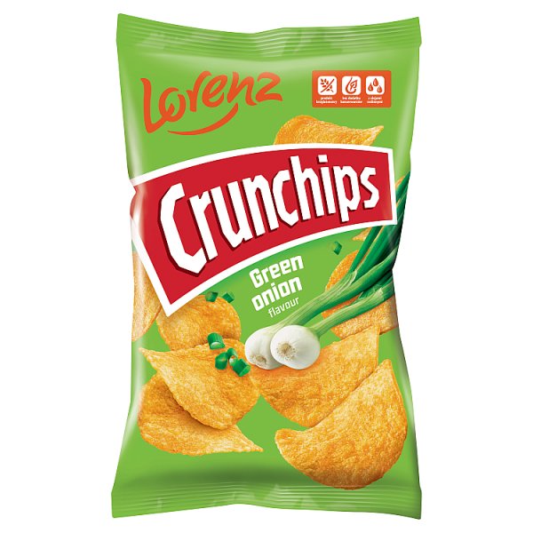 Crunchips Chipsy ziemniaczane o smaku cebulki 130 g