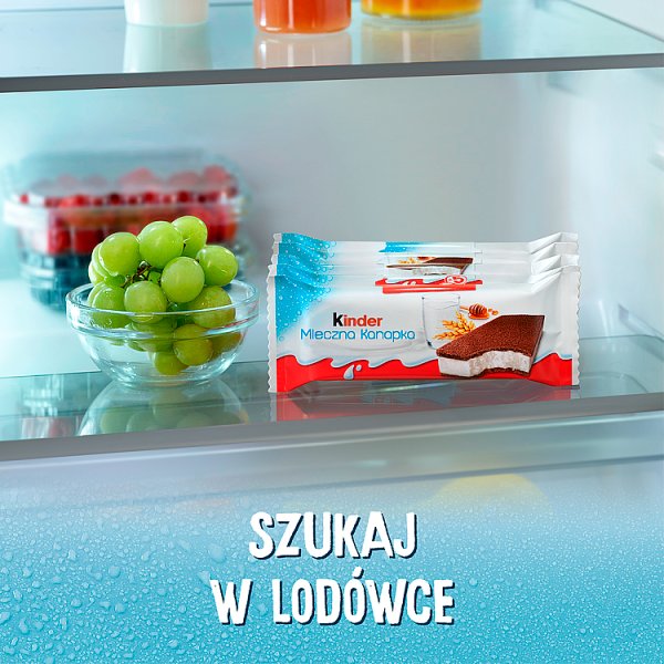 Kinder Mleczna Kanapka Biszkopt z mlecznym nadzieniem 28 g
