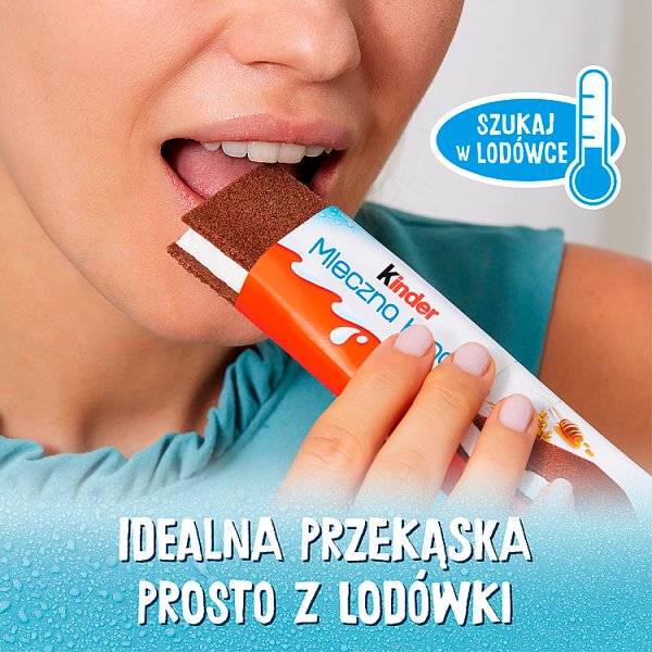 Kinder Mleczna Kanapka Biszkopt z mlecznym nadzieniem 28 g