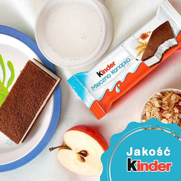 Kinder Mleczna Kanapka Biszkopt z mlecznym nadzieniem 28 g