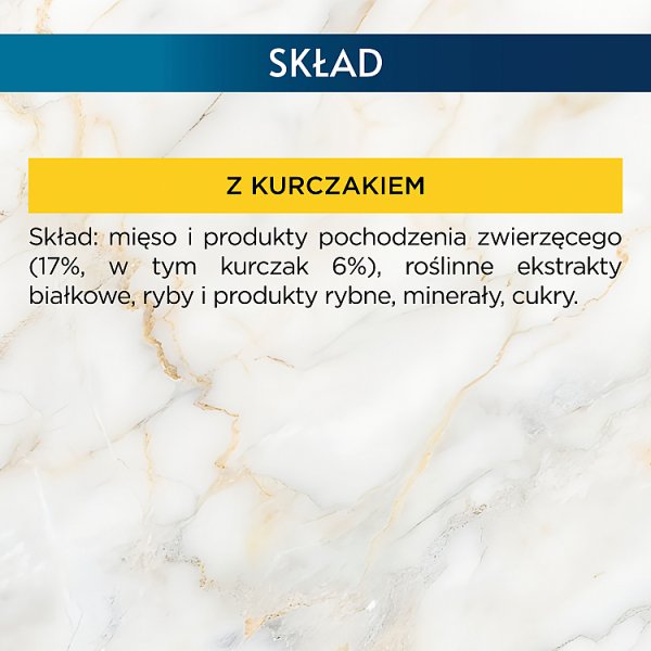Gourmet Perle Karma dla kotów soczyste mini fileciki w sosie z kurczakiem 85 g