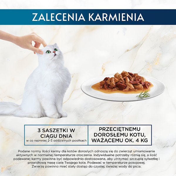 Gourmet Perle Karma dla dorosłych kotów duet 340 g (4 x 85 g)