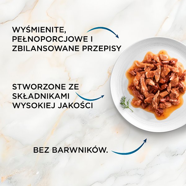 Gourmet Perle Karma dla dorosłych kotów duet 340 g (4 x 85 g)