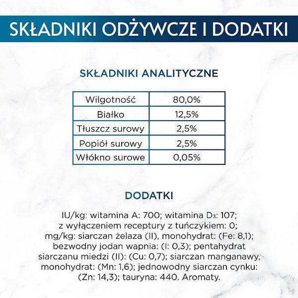 Gourmet Perle Karma dla dorosłych kotów duet 340 g (4 x 85 g)