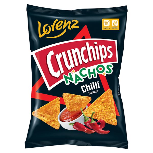 Crunchips Chipsy kukurydziane o smaku chili 100 g