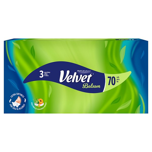 Velvet Balsam Chusteczki uniwersalne 70 sztuk
