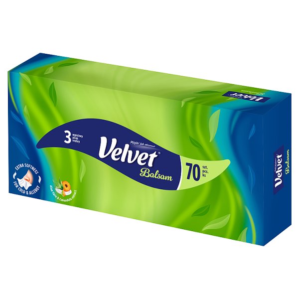 Velvet Balsam Chusteczki uniwersalne 70 sztuk