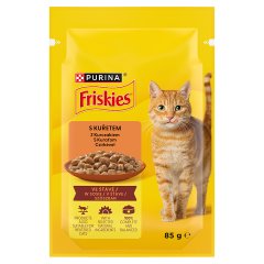 Friskies Karma dla dorosłych kotów w sosie z kurczakiem 85 g