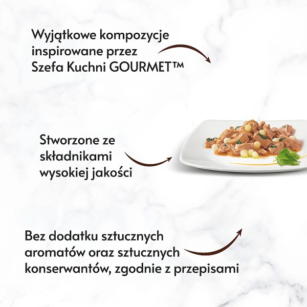 Gourmet A la Carte Karma dla dorosłych kotów przepisy szefa kuchni 340 g (4 x 85 g)