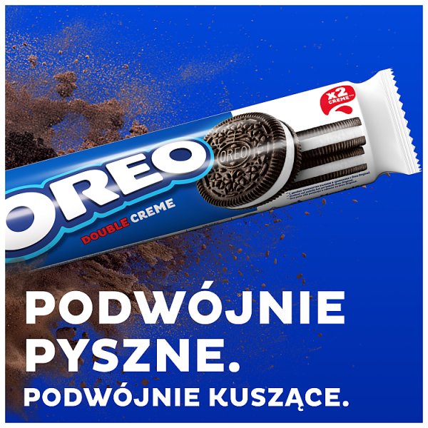 OREO Choco Brownie Flavour z nadzieniem o smaku czekoladowym 14 sztuk 154 g
