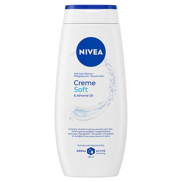 Nivea Creme Soft Kremowy żel pod prysznic 250 ml