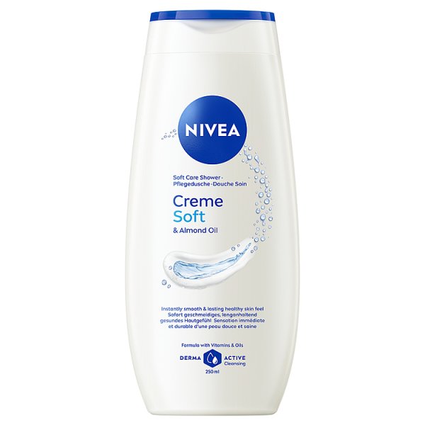 Nivea Creme Soft Kremowy żel pod prysznic 250 ml