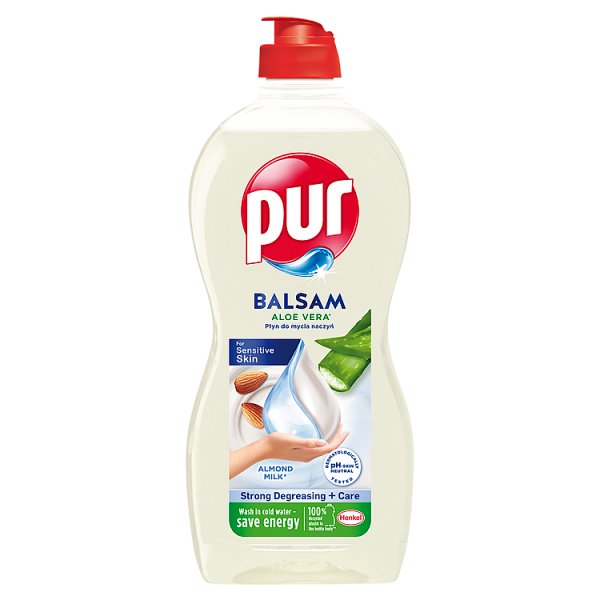 Pur Aloe Vera Płyn do mycia naczyń balsam 450 ml