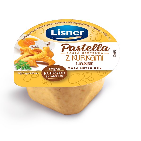 Lisner Pasta jajeczna z kurkami 80 g