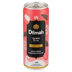 Dilmah Napój herbaciany o smaku liczi z ekstraktem czarnej herbaty 330 ml