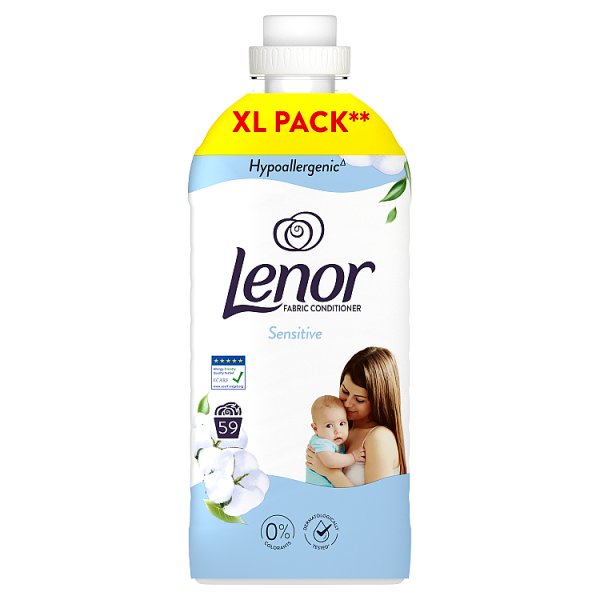 Lenor Płyn Do Płukania Tkanin, 59 Prań, Sensitive