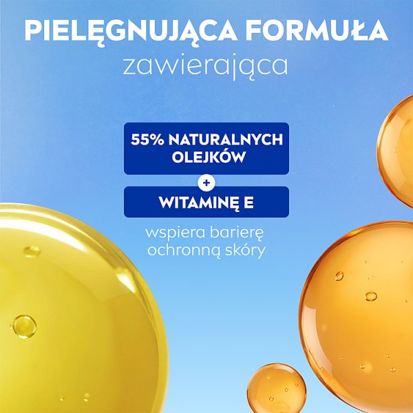 Pielęgnujący olejek pod prysznic Nivea Natural Oil 200 ml