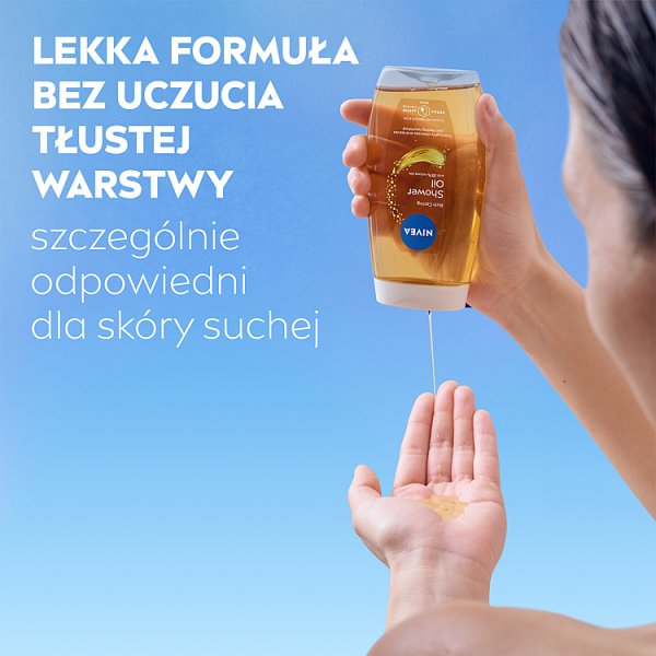 Pielęgnujący olejek pod prysznic Nivea Natural Oil 200 ml