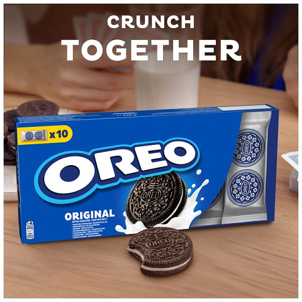 Oreo Original Ciastka kakaowe z nadzieniem o smaku waniliowym 220 g