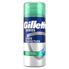 Gillette Series Kojący żel do golenia z aloesem, 75 ml