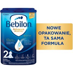 Bebilon 2 Advance Pronutra Biotik Mleko następne po 6. miesiącu 800 g