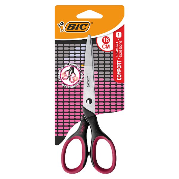 BIC Comfort 16cm nożyczki Blister 1szt