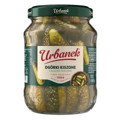 Urbanek Ogórki kiszone 660 g