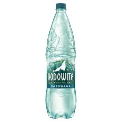 Woda gazowana Rodowita z Roztocza mineralna + kaucja 0,50 zł 