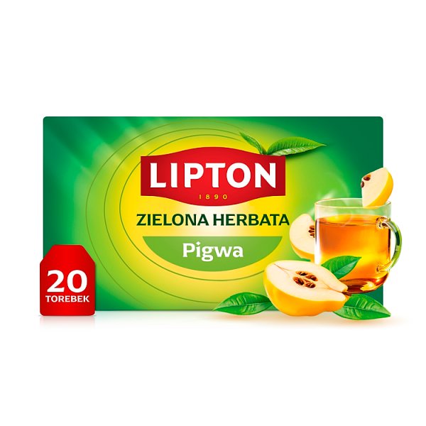Lipton Zielona herbata pigwa 32 g