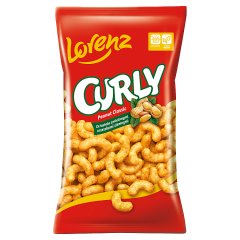Curly Chrupki kukurydziane ze świeżo zmielonymi orzeszkami ziemnymi 120 g