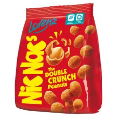 NicNac's Prażone orzeszki ziemne w chrupiącej panierce o smaku pikantnym 125 g