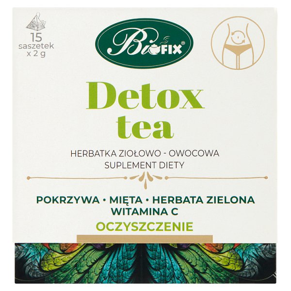 Bifix Herbatka ziołowo-owocowa oczyszczanie 30 g (15 x 2 g)