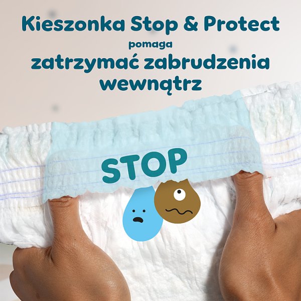 Pampers Active Baby Pieluchomajtki Rozmiar 5, 22 szt., 11kg-17kg