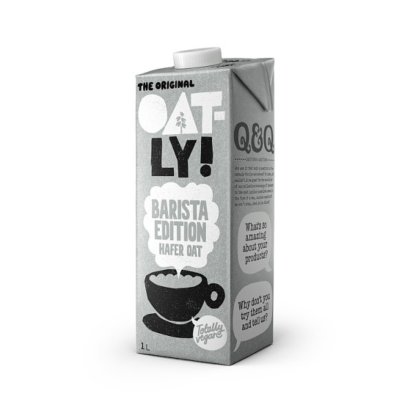 Oatly! Barista Edition Pieniący się napój owsiany 1 l