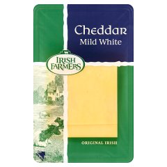 Irish Farmers Ser cheddar mild white plastry 100 g