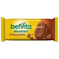 belVita ciastka zbożowe o smaku kakaowym z kawałkami czekolady ciastka zbożowe - 50 g