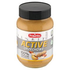 Primavika Active Pasta orzechowa z prażonych orzeszków arachidowych 470 g
