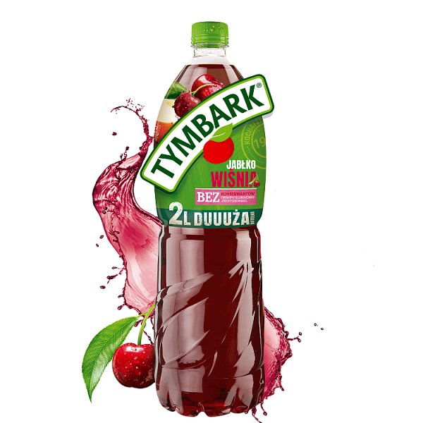 Napój ngaz Tymbark wiśna-jabłko 2l + kaucja 50 gr 