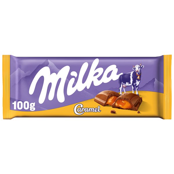 Milka Caramel czekolada mleczna z karmelem - 90 g