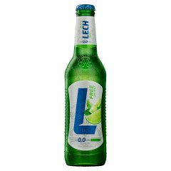 Lech Free Piwo bezalkoholowe o smaku limonki i mięty 330 ml