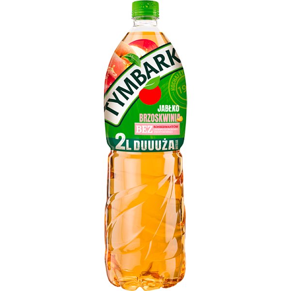 Napój ngaz Tymbark jabłko-brzoskwinia 2l + kaucja 50 gr 