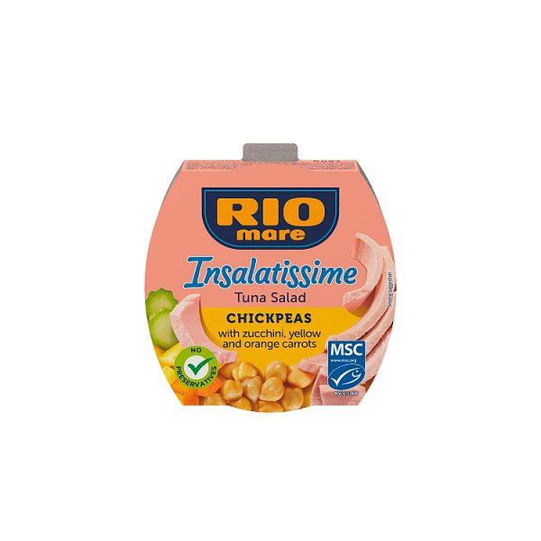 Rio Mare Chickpeas Gotowe danie z warzyw i tuńczyka 160 g