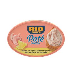 Rio Mare Pasta z tuńczyka z sokiem z cytryny 115 g