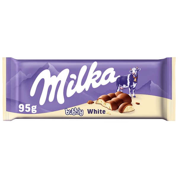 Milka Bubbly White Czekolada mleczna 95 g