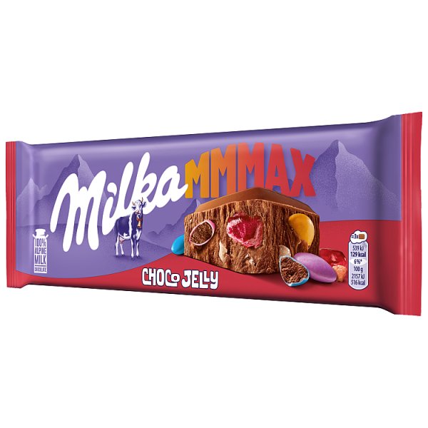 Milka Mmmax Choco Jelly Czekolada mleczna 250 g